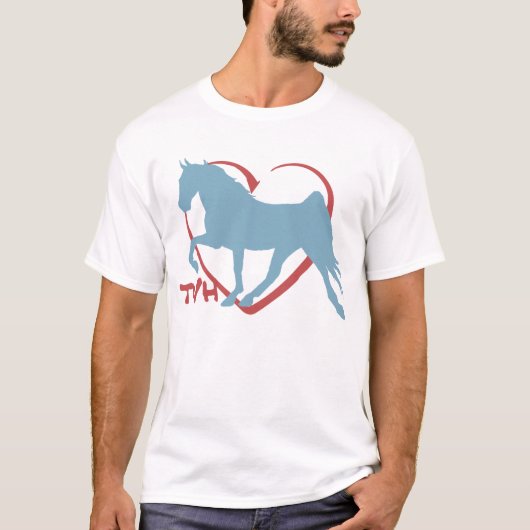 Walking Horse Lover T-shirt (Voorkant)