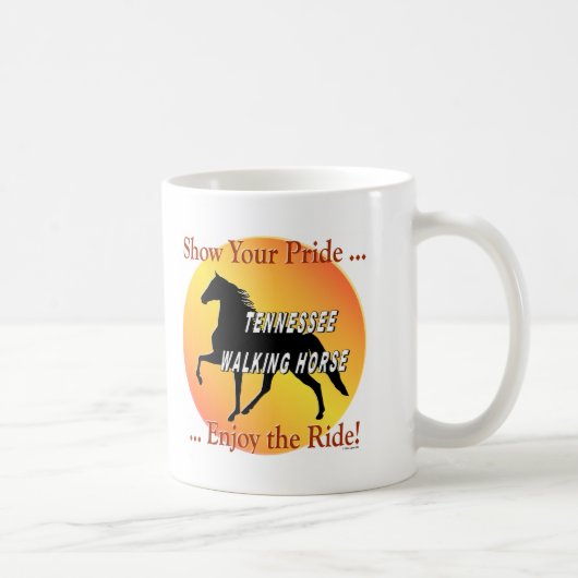 Walking Horse Pride Koffiemok (Rechts)