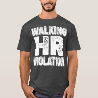 Walking HR overtreding offensief T-shirt
