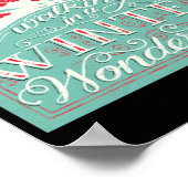 Walking In A Winter Wonderland  Poster (Hoek)