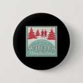 Walking In A Winter Wonderland Ronde Button 5,7 Cm (Voorkant)