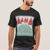 Walking In A Winter Wonderland T Shirt  (Voorkant)