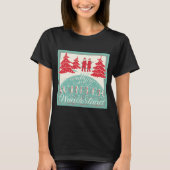 Walking In A Winter Wonderland  T-shirt (Voorkant)