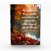 Walking in Grace: Autumn Family Scripture Fotoblokken (Voorkant)