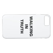 "Walking In Truth" Apple iPhone 8/7 Hoesje (Achterkant (Horizontaal))
