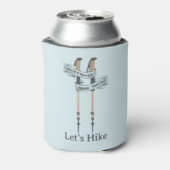 walking is the best medic Hippocrates hiking pulse Blikjeskoeler (Blikje Achterkant)