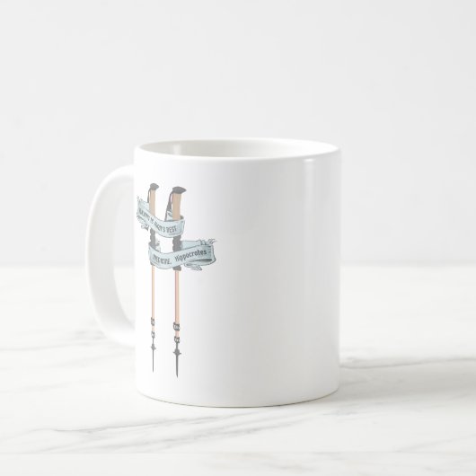 walking is the best medic Hippocrates hiking pulse Koffiemok (Voorkant links)