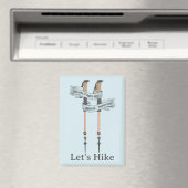 walking is the best medic Hippocrates hiking pulse Magneet (Insitu (Vaatwasser))