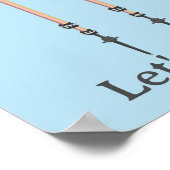 walking is the best medic Hippocrates hiking pulse Poster (Hoek)