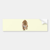 Walking Jaguar Eyes Bumpersticker (Voorkant)