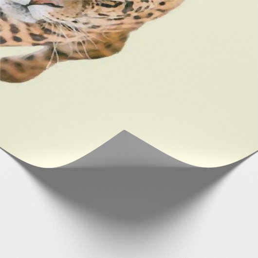 Walking Jaguar Eyes Cadeaupapier (Hoek)