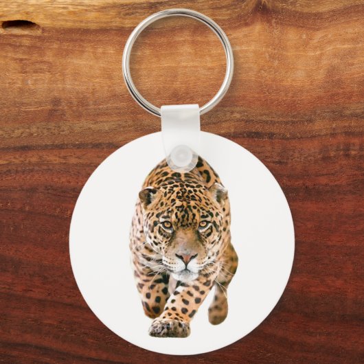 Walking Jaguar Eyes Sleutelhanger (Achterkant)