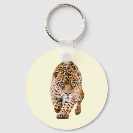 Walking Jaguar Eyes Sleutelhanger (Voorkant)