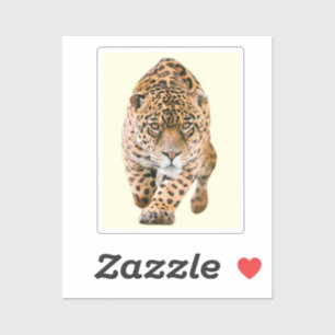Walking Jaguar Eyes Sticker