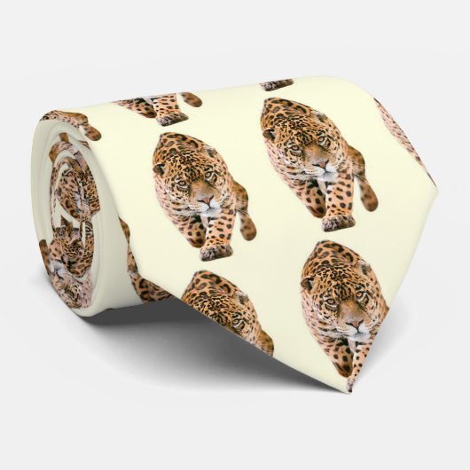 Walking Jaguar Eyes Stropdas (Opgerold)