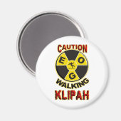 Walking Klipah Magneet (Voorkant / Achterkant)