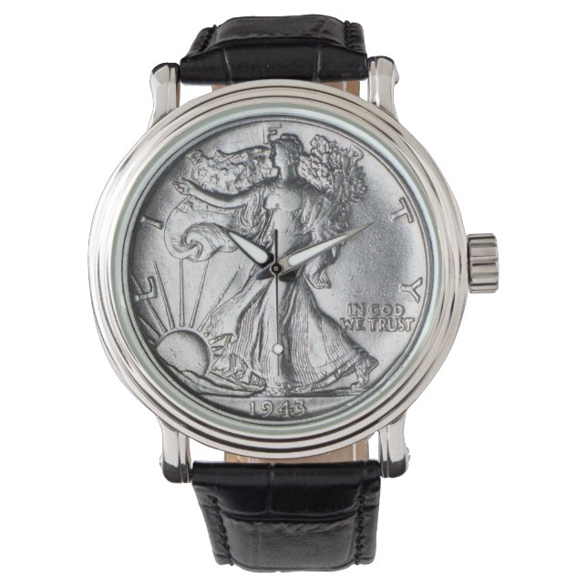 Walking Liberty Watch Horloge (Voorkant)