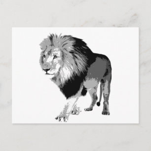 Walking Lion Briefkaart