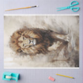 Walking Lion Tissue Paper Tissuepapier (Craft)