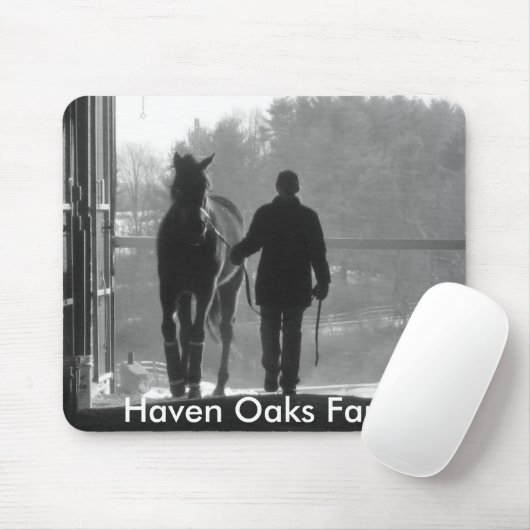 Walking Lucy Mousepad Muismat (Met muis)