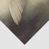 Walking Meadow Angel Earth Tone Vintage Decoupage Tissuepapier (Detail)