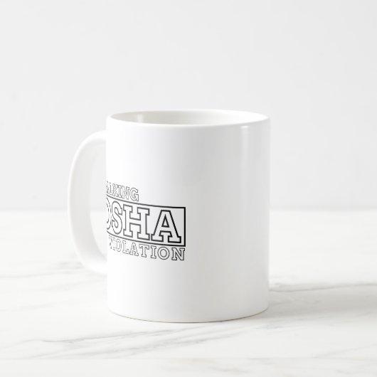 Walking Osha-schending Koffiemok (Voorkant links)