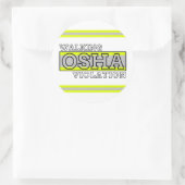 Walking Osha-schending Ronde Sticker (Tas)