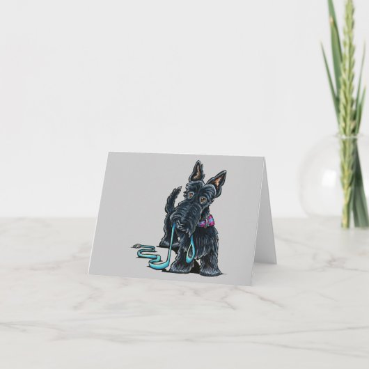 Walking Scottie Kaart (Voorkant)