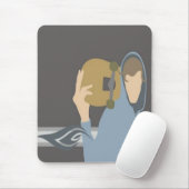 Walking Skater mousepad Muismat (Met muis)