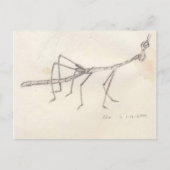 Walking Stick Insect Briefkaart (Voorkant)