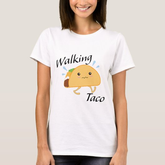 Walking Taco T-shirt (Voorkant)