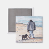 Walking the dog - 05 magneet (Voorkant / Achterkant)