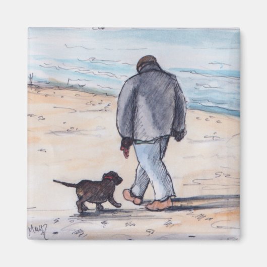 Walking the dog - 05 magneet (Voorkant)