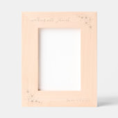 Walking with Jehovah Since 20xx Floral Script Gegraveerde Lijstjes (Voorkant)