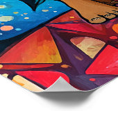 Walking with Jesus Poster (Hoek)