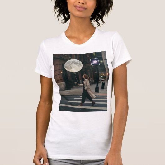 Walking With the Moon T-shirt (Voorkant)