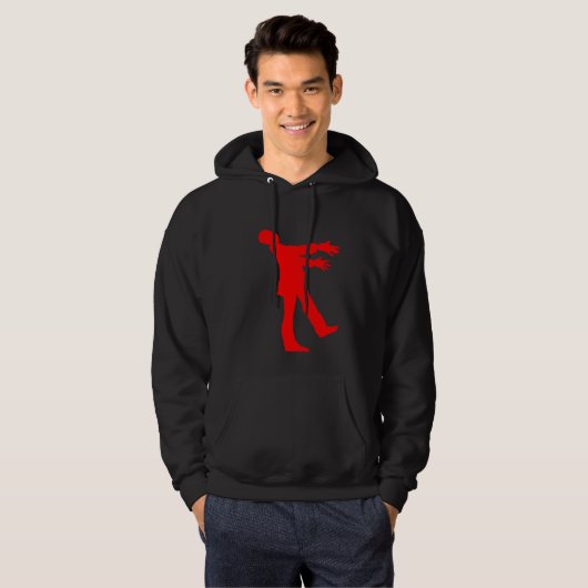 Walking Zombie Hoodie (Voorkant volledig)