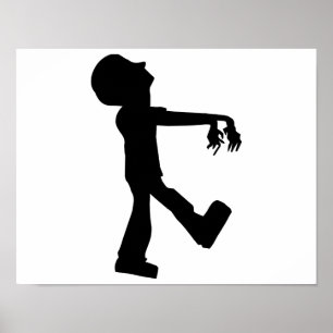 Walking Zombie Poster