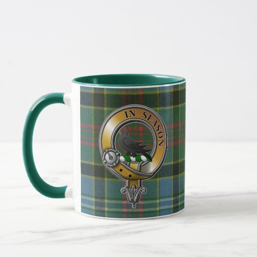 Walkinshaw Tartan & Badge Mok (Links)