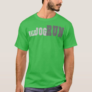 WALKJOGRUN VOORUITGANG MAKEN T-SHIRT