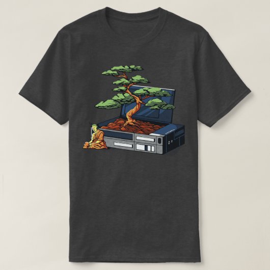 Walkman Bonsai door Tobe Fonseca T-shirt (Design voorkant)