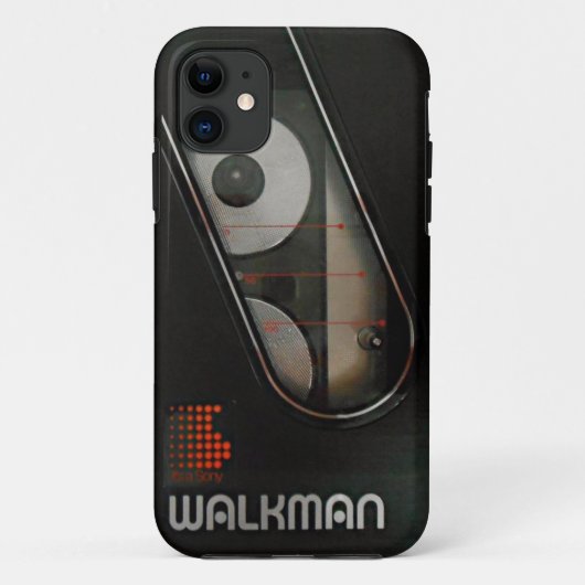 Walkman iPhone Case (Achterkant)