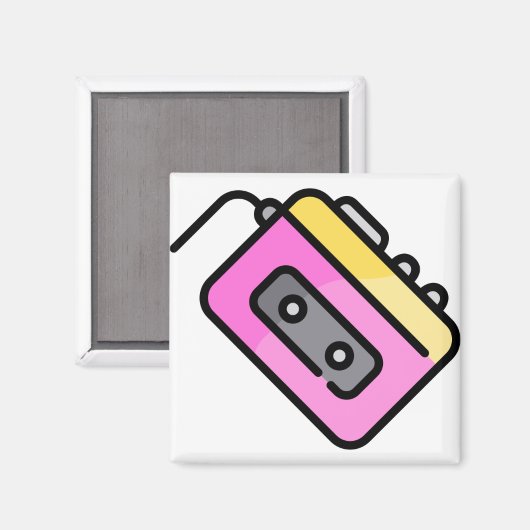 Walkman Magneet (Voorkant / Achterkant)