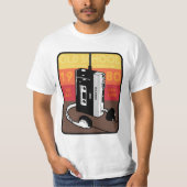 Walkman old school retro t-shirt (Voorkant)