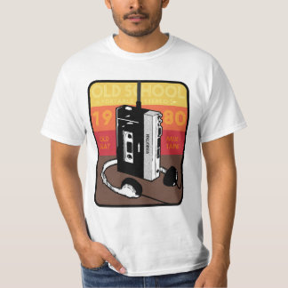 Walkman old school retro t-shirt