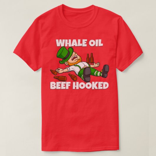 WALKOOLIEBEEF GEHOOKT ST PATRIKKS DAG T SHIRT (Design voorkant)