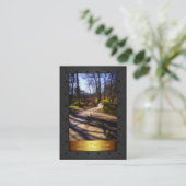 Walktijden - Fairy Walk Scene Visitekaartje (Staand voorkant)