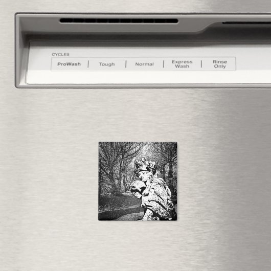 Walküre - Skulptur mit Baum-Arkade Magneet (Insitu (Vaatwasser))