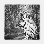 Walküre - Skulptur mit Baum-Arkade Magneet (Voorkant)