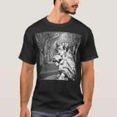 Walküre - Skulptur mit Baum-Arkade T-shirt (Voorkant)